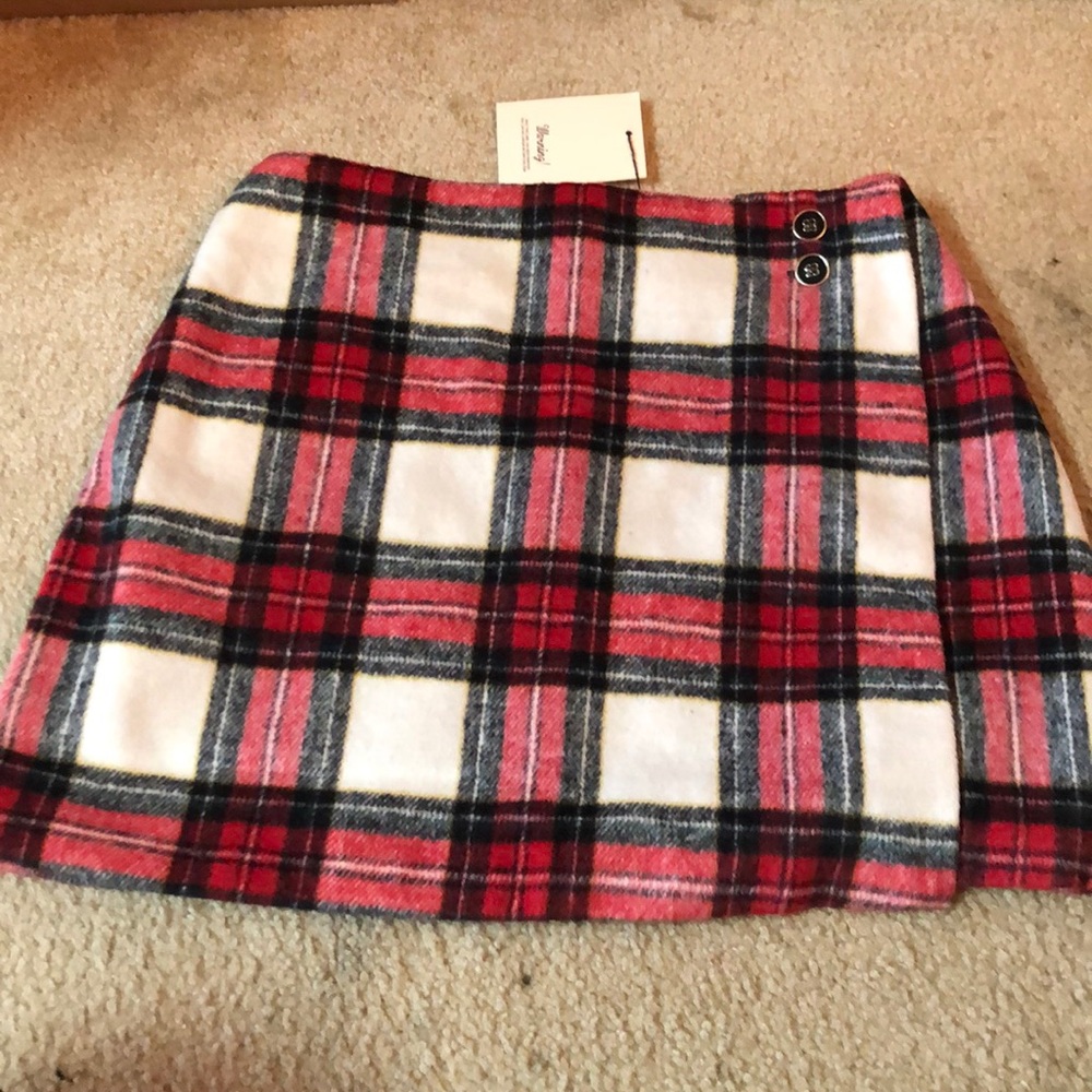 Rachel Green Cry Baby Plaid Skirt New with Tag